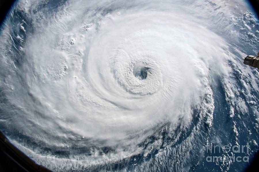 Hurricane Florence Photograph by Nasa/science Photo Library