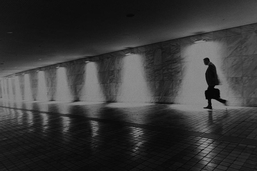 Underground Photograph - Hurry Back Home by Haruyo Sakamoto