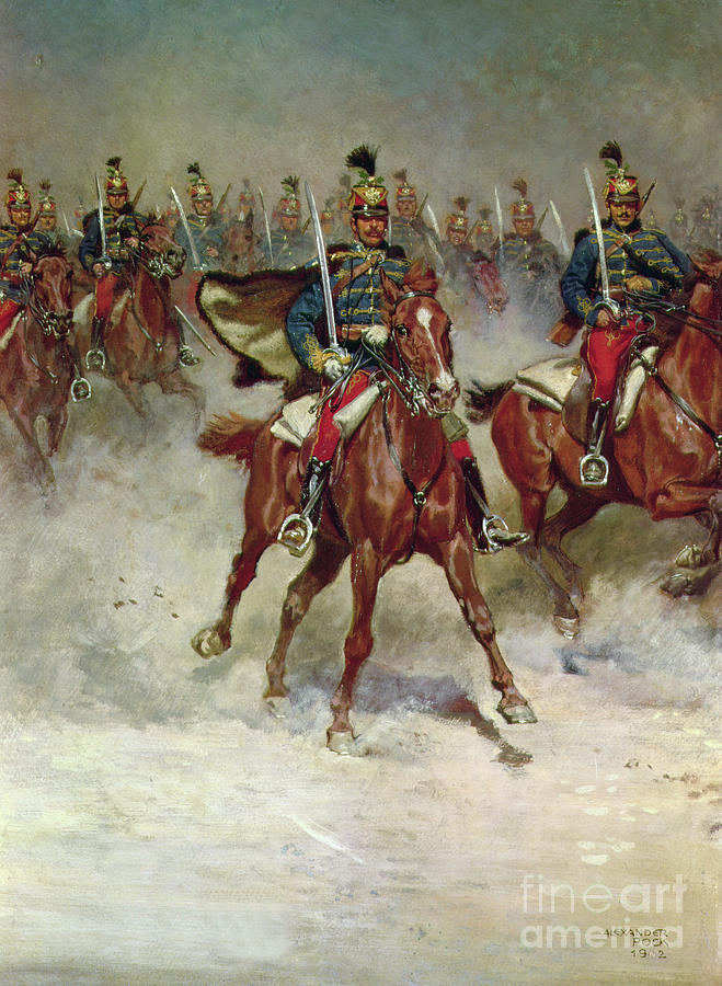 Hussar's At The Gallop, 1942 Photograph by Alexander Pock - Fine Art ...