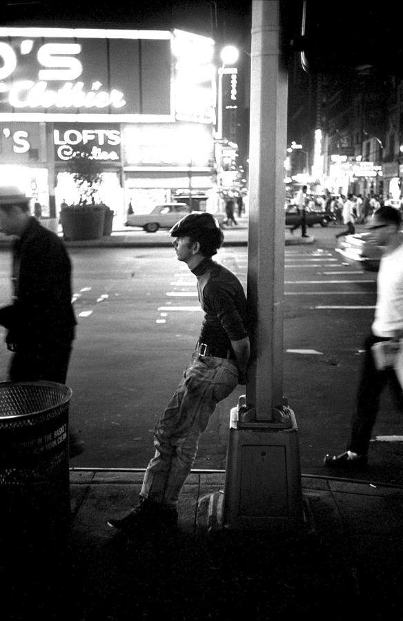 Hustler In Times Square Photograph by I C Rapoport Hustler In Times Square Photograph by I C Rapoport