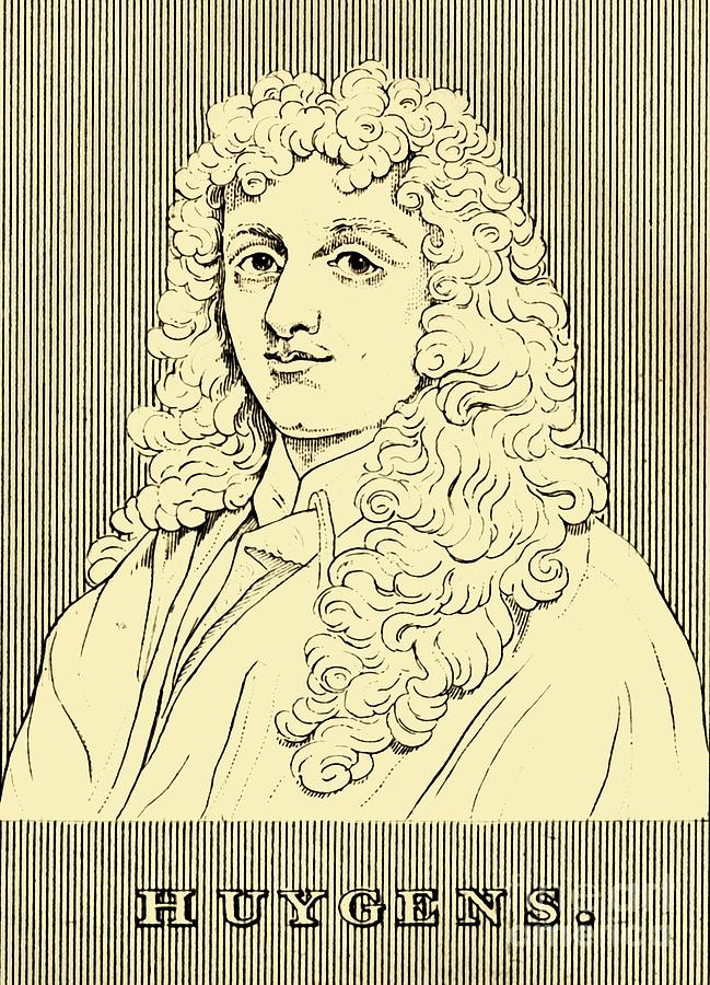 Huygens Drawing by Print Collector