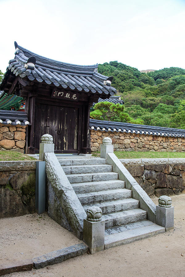 Hwaeomsa Of Jiri-san In South Korea Photograph by By Bell Chan