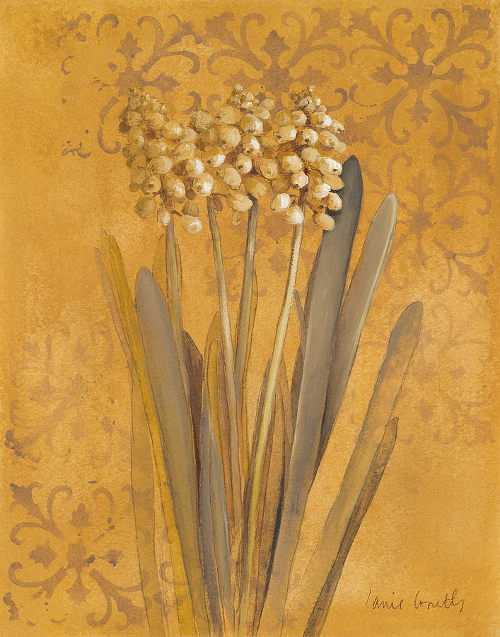 Flowers Still Life Painting - Hyacinth II by Lanie Loreth