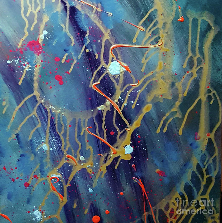 Hydra Painting by Cheryle Gannaway