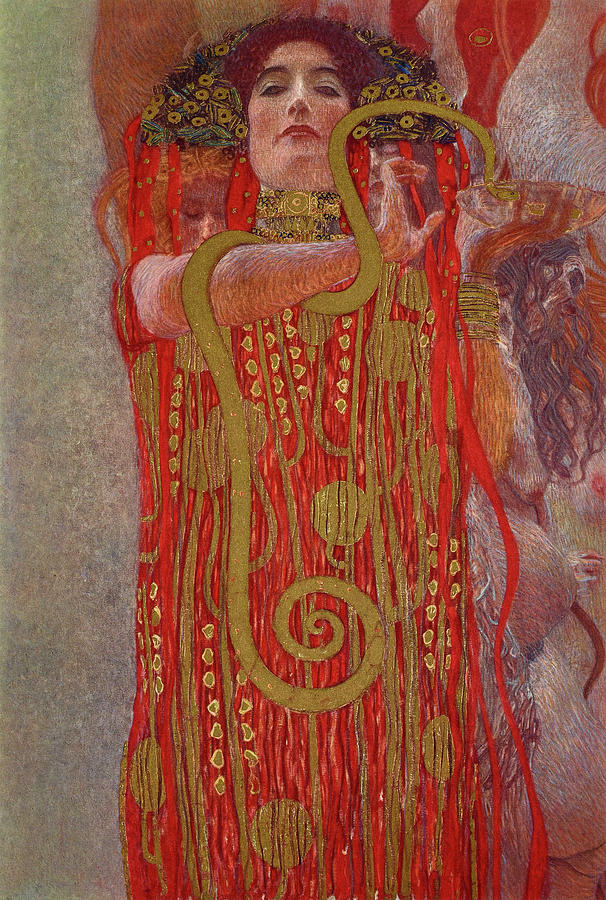Gustav Klimt Painting - Hygieia, 1907 by Gustav Klimt