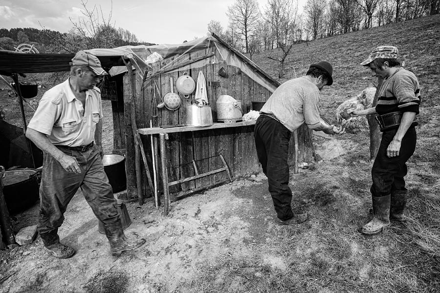 Peasants Photograph - Hygiene by Mihai Ian Nedelcu