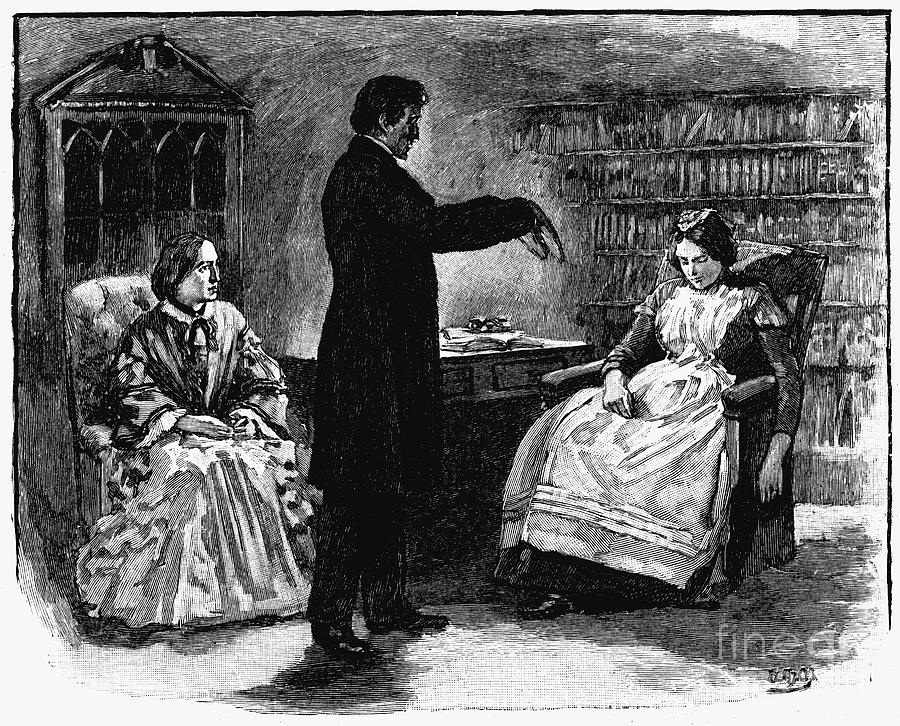 Hypnotism, 1891 Drawing by Print Collector