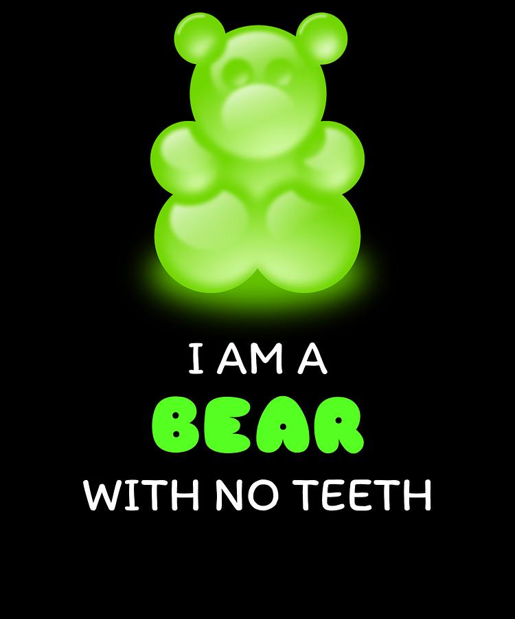 Cartoon Gummy Bear Metal Prints for Sale