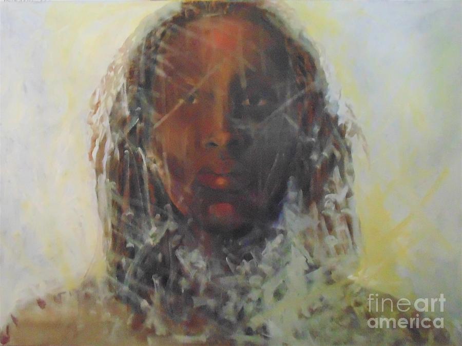 I Am Fearless Painting by Daun Soden-Greene