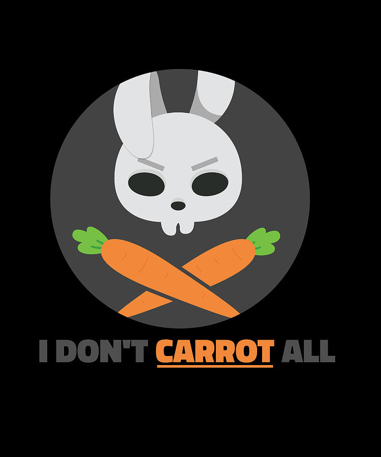 I Dont Carrot All 2 Digital Art by Lin Watchorn