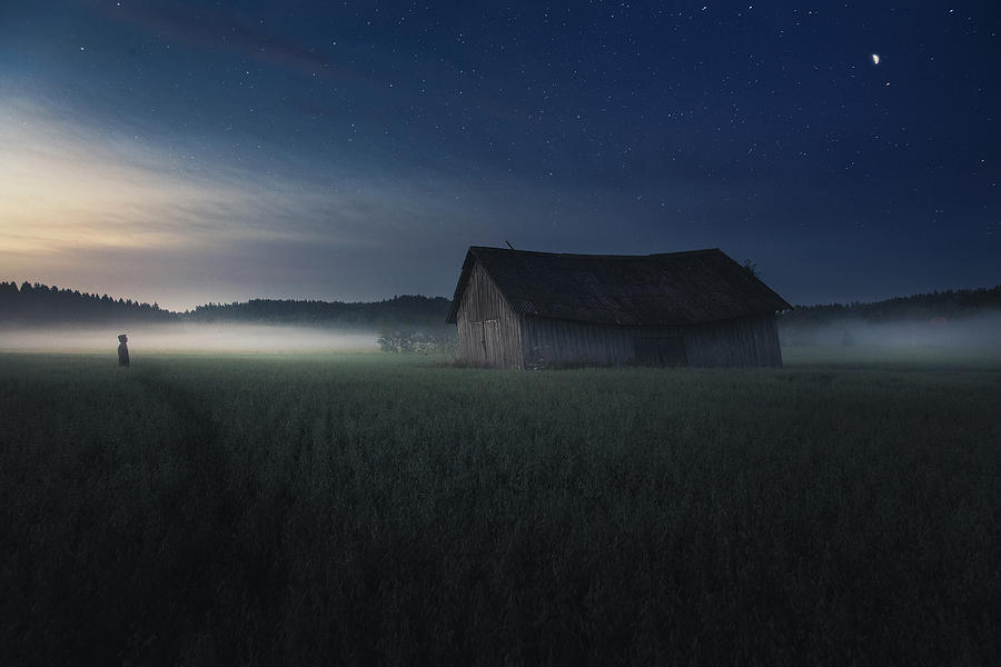 Finland Photograph - I Found My Silence by Mika Suutari