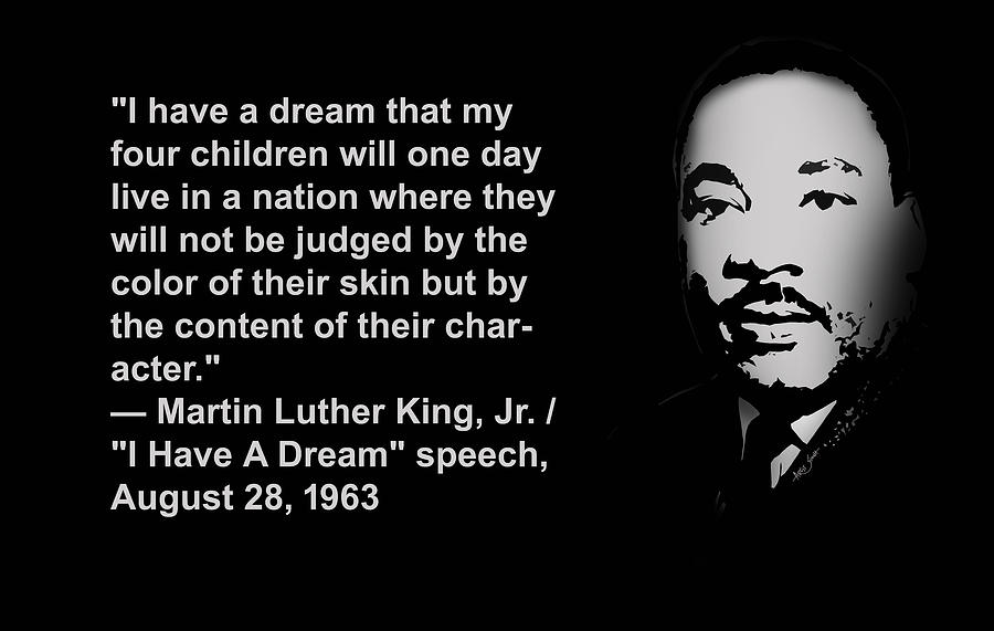 I Have A Dream Martin Luther King Jr Mixed Media By Artguru