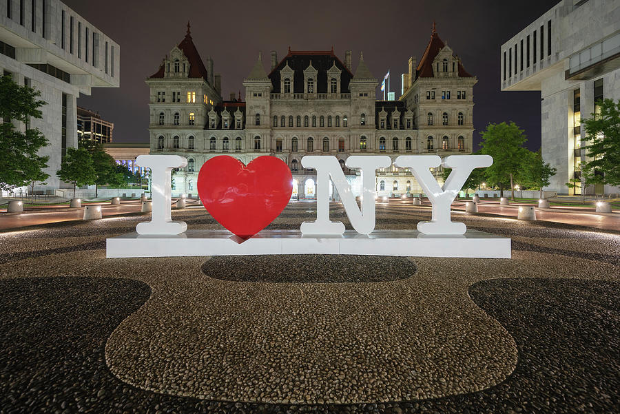 I Love Ny Photograph By Brad Wenskoski Fine Art America