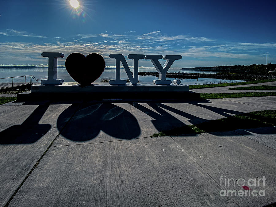 I Love NY Photograph by William Norton
