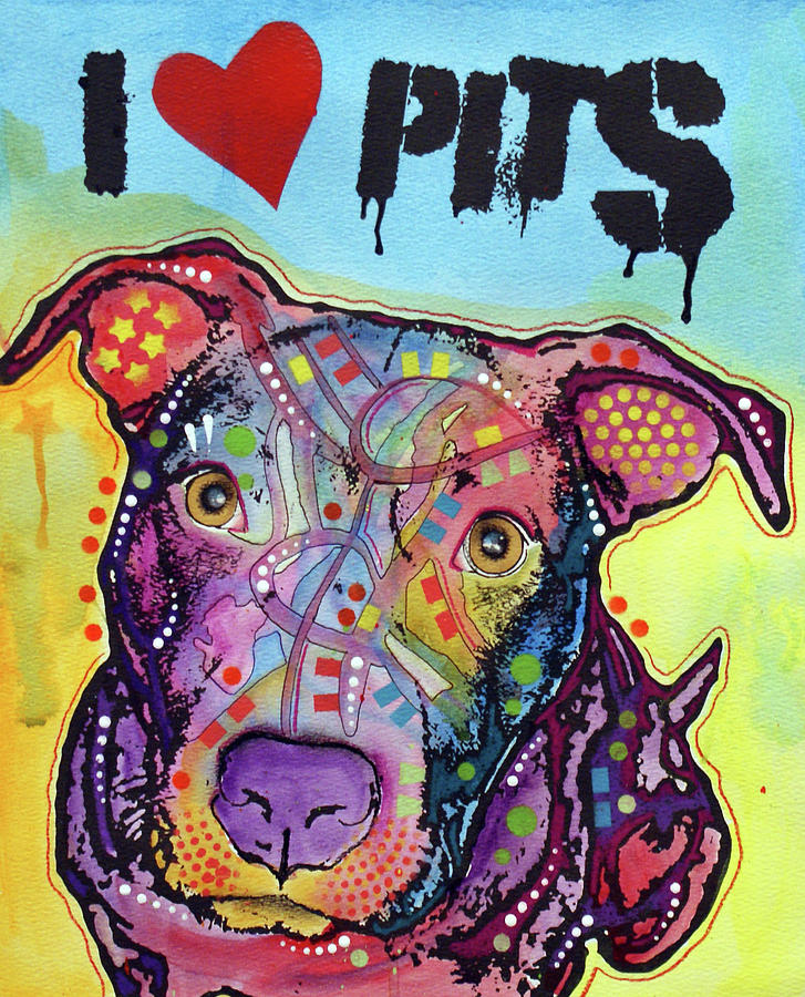 I Love Pits by Dean Russo Art I Love Pits by Dean Russo Art