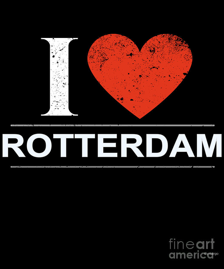Datum Boomgaard Morse code I Love Rotterdam Digital Art by Jose O - Pixels