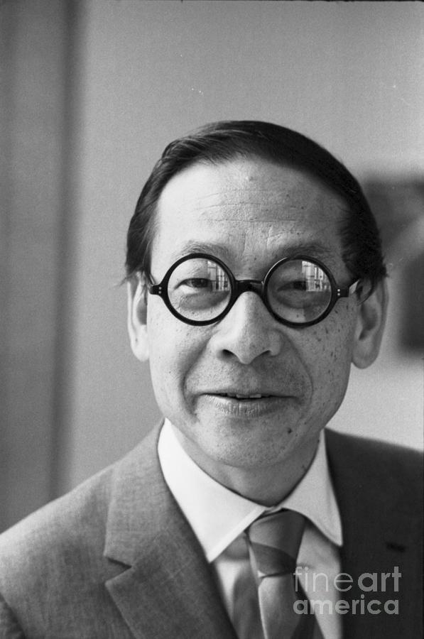 I. M. Pei In Nyc Photograph by The Estate Of David Gahr