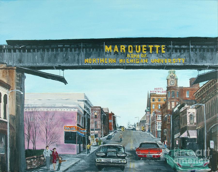 Marquette University Painting - I Remember Marquette by Tim Lindquist