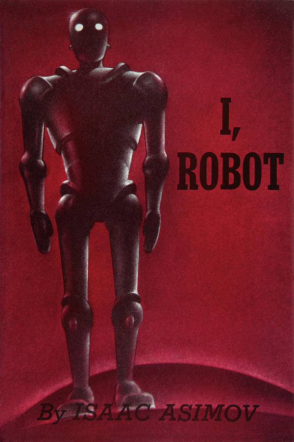 I, Robot Painting by Edd Cartier