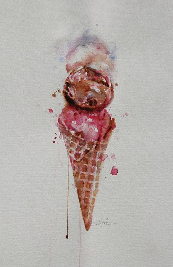 I Scream, You Scream... Painting by Tracy Male