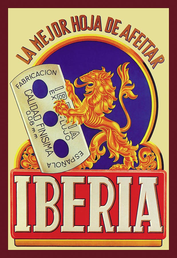 Iberia Razor Painting by Unknown Iberia Razor Painting by Unknown