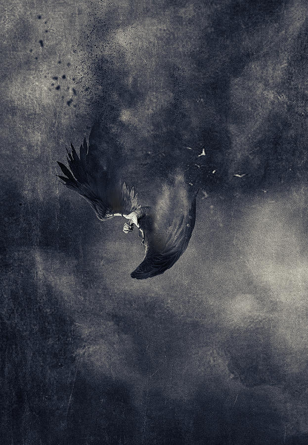 Myths Photograph - Icarus by Jeffrey Hummel