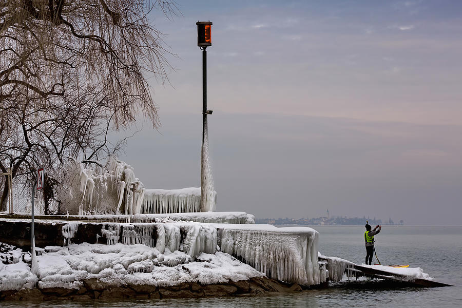 Ice Age - Selfie Photograph by Jrmgard Sonderer