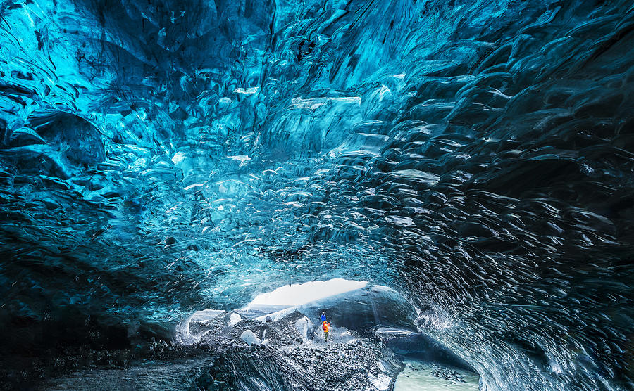 Ice Cave Adventure Photograph by Wei (david) Dai