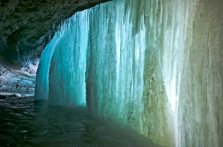 Ice Cave Photograph by Image By Doug Wallick