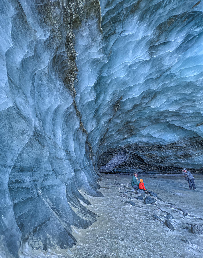 Ice Cave Memory Photograph by Danling Gu