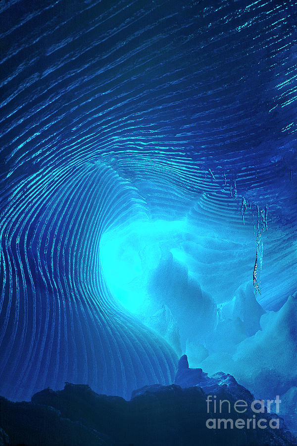 Ice Cave Ripples Sequoia National Park Photograph by Dave Welling