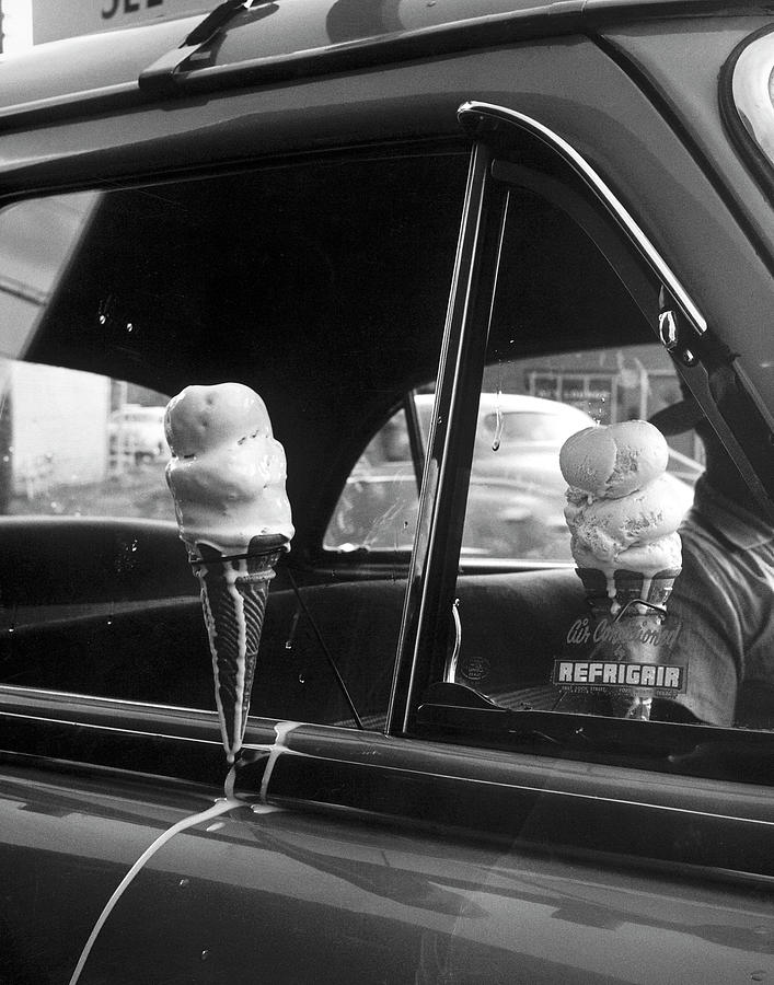 Fort Worth Photograph - Ice Cream Cone by John Dominis