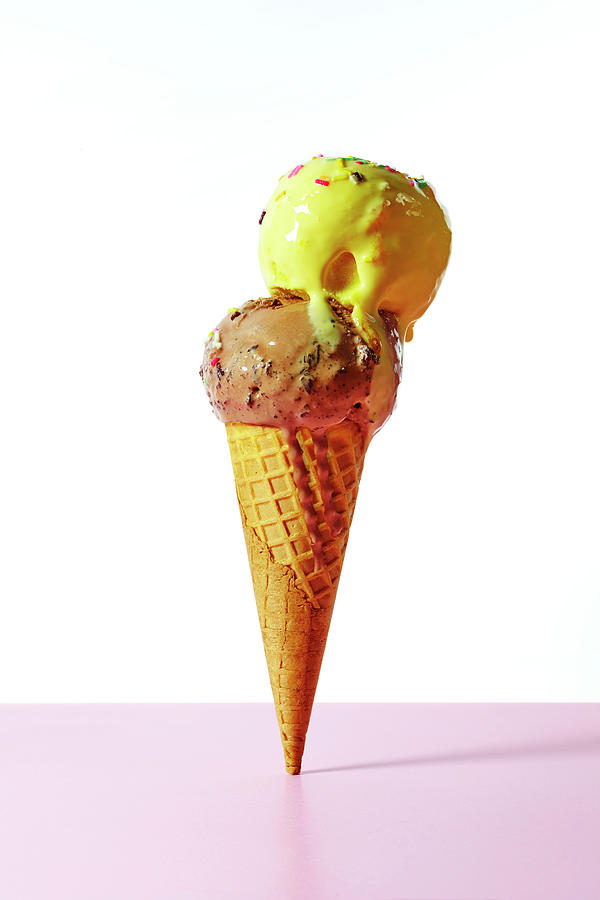 Ice Cream Photograph by Yuji Kotani