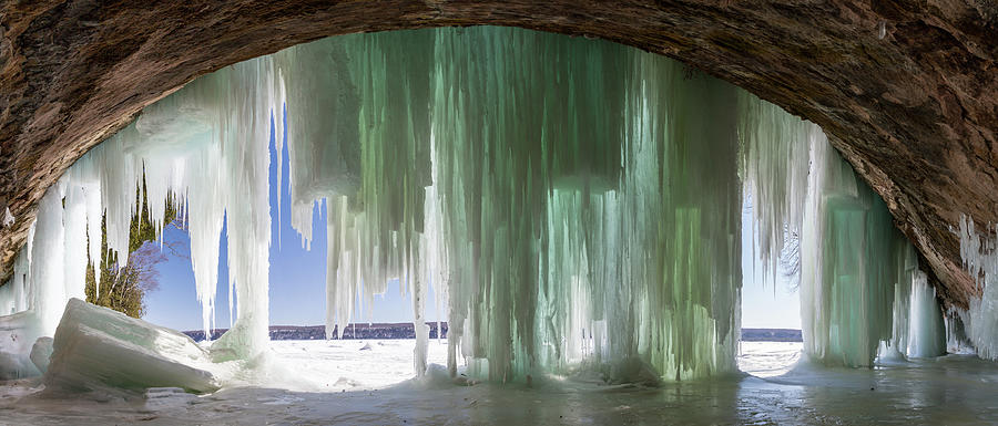 Ice Curtains Photograph by Lee and Michael Beek