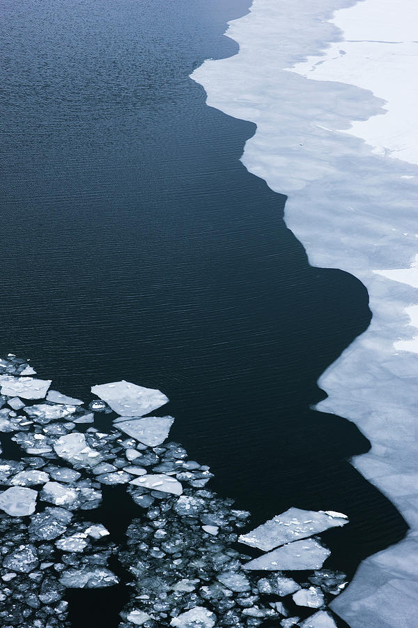 Ice Floes Floating On Sea Surface Photograph by Rutherhagen, Peter