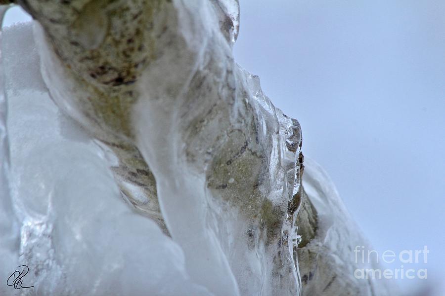 Ice Flow Photograph by Ann E Robson