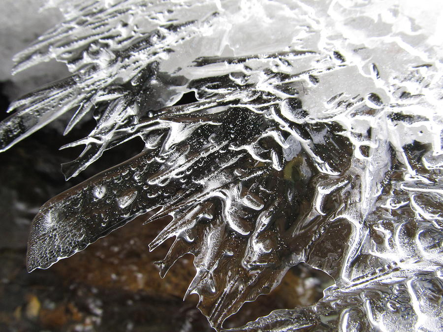 Ice Formation - #4260 Photograph by StormBringer Photography