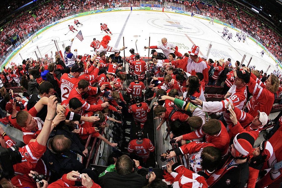 Ice Hockey - Day 10 - Canada V Usa Photograph by Bruce Bennett