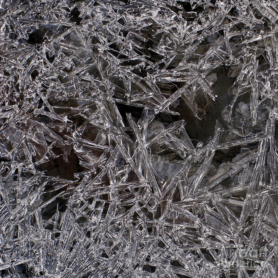 Ice Lattice2 Photograph by Richard Booth