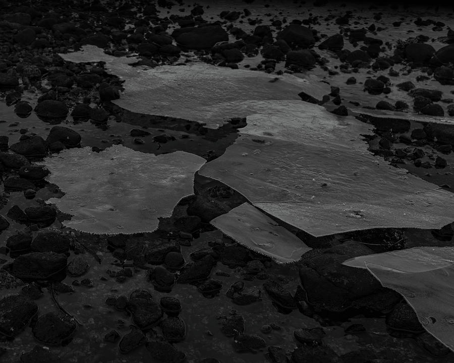 Ice layer on the seafloor by Kai Mueller Ice layer on the seafloor by Kai Mueller