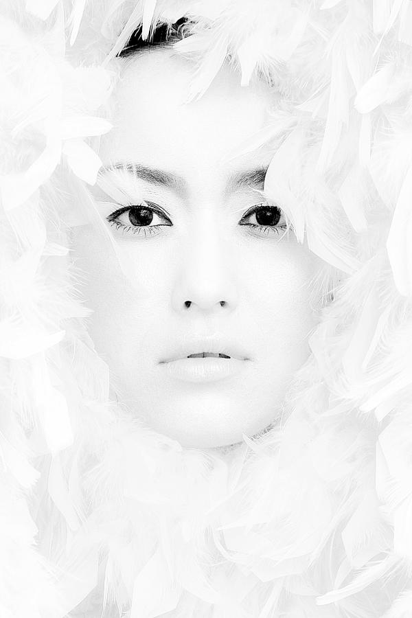 Portrait Photograph - Ice Maiden by David Mccracken