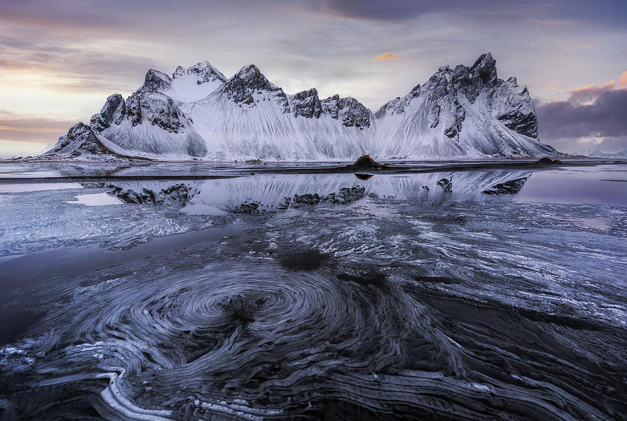 Ice Swirl Photograph by Jorge Ruiz Dueso
