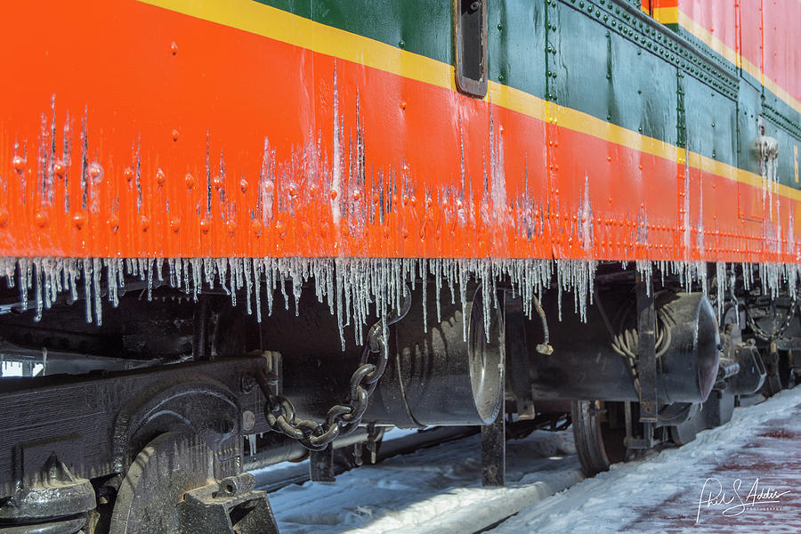 Ice Train Cometh Photograph by Phil S Addis