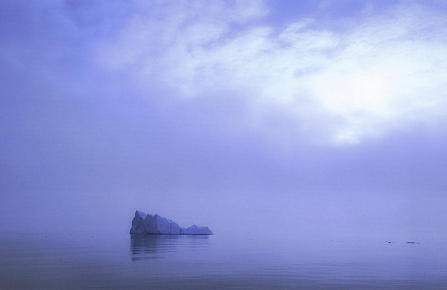 Iceberg Blue Photograph by Bill Cain