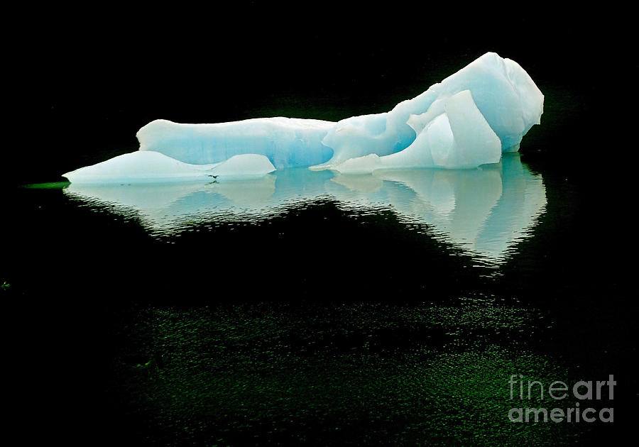 Iceberg Reflection Photograph by Michael Cinnamond