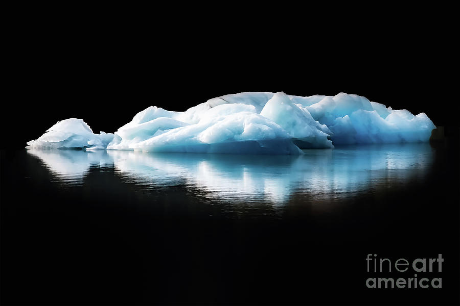 Iceberg Reflection Photograph by Stefan H Unger