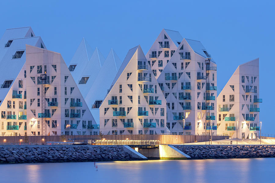 Iceberg Residences, Jutland, Denmark Digital Art by Christian Back