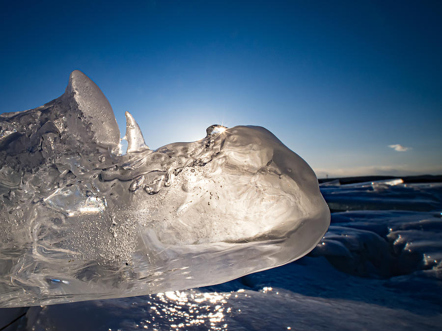 Still Life Photograph - Iceberg by Yutaka Kurahashi