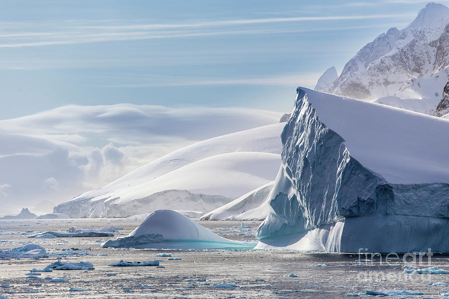 Icebergs And Western Antarctic Peninsula Photograph by I. Noyan Yilmaz/science Photo Library