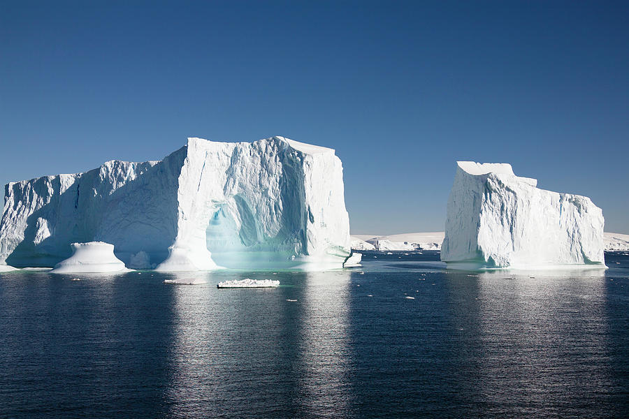 Icebergs, Southern Ocean, Antarctic Peninsula, Antarctica Photograph by ...